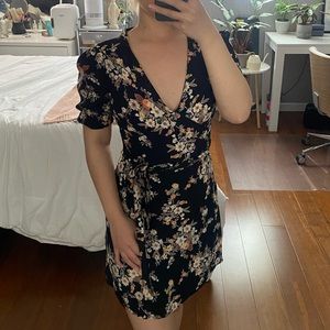 Black Floral Dress